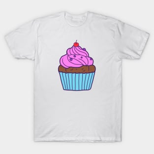 Cute Cupcake Design T-Shirt